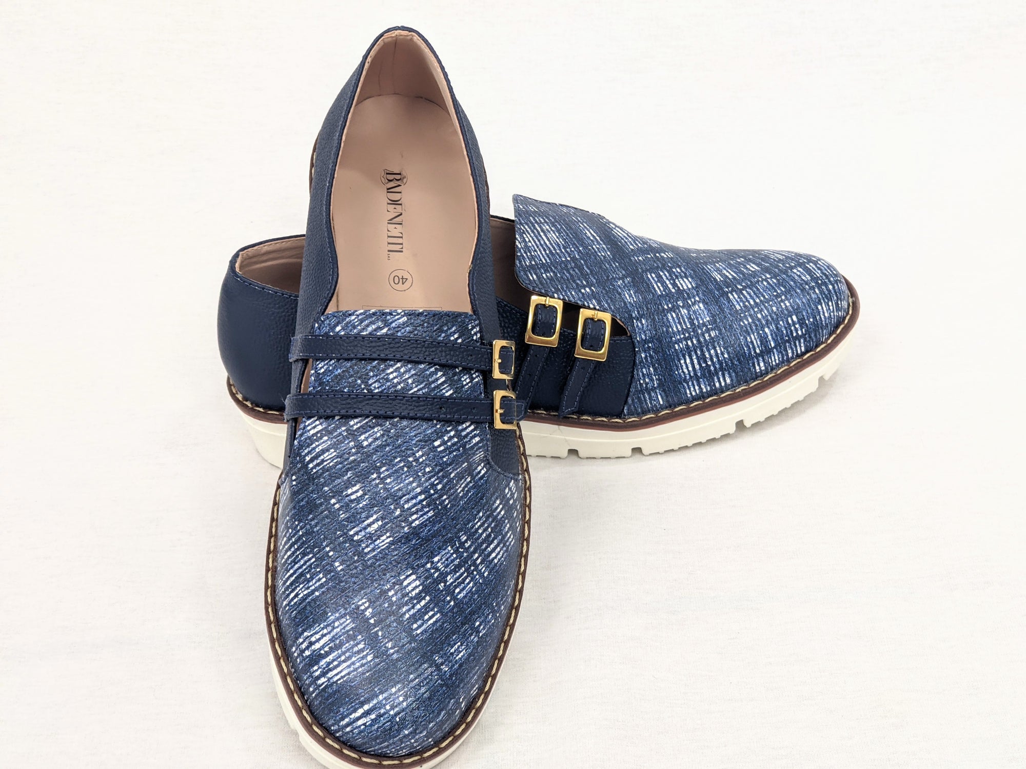 Blue Roma Shoe